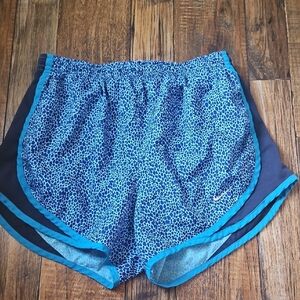 Nike Women's‎ Blue Dri Fit Running Shorts, Athletic Shorts.